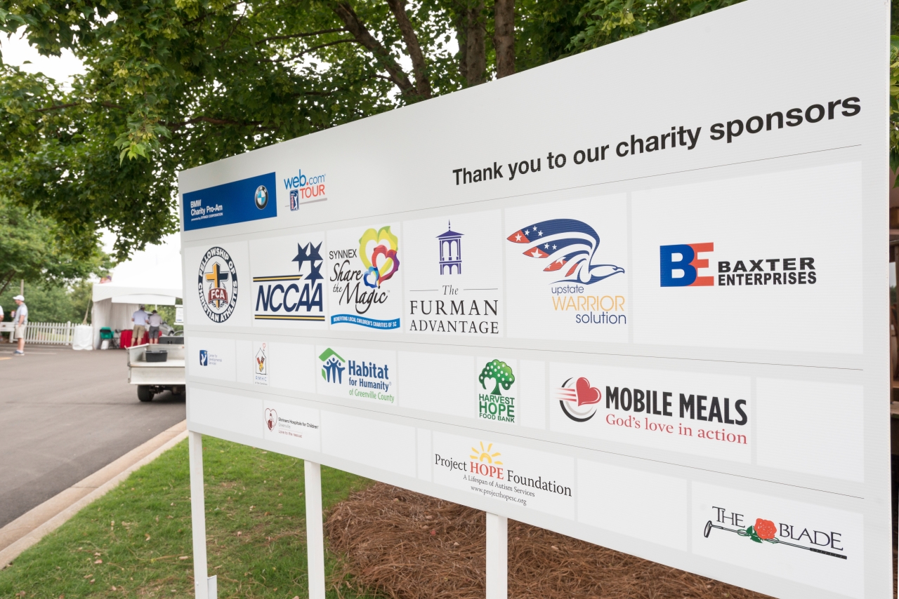 BMW Charity ProAm Five New Charitable Organizations to Benefit
